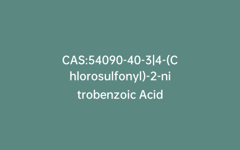 CAS:54090-40-3|4-(Chlorosulfonyl)-2-nitrobenzoic Acid