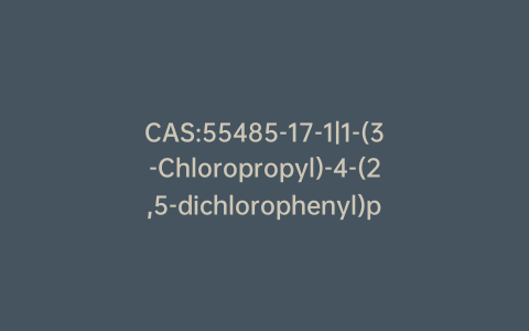 CAS:55485-17-1|1-(3-Chloropropyl)-4-(2,5-dichlorophenyl)piperazine Hydrochloride