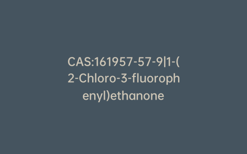 CAS:161957-57-9|1-(2-Chloro-3-fluorophenyl)ethanone