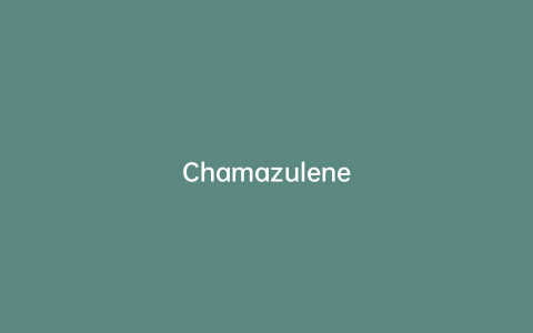 Chamazulene