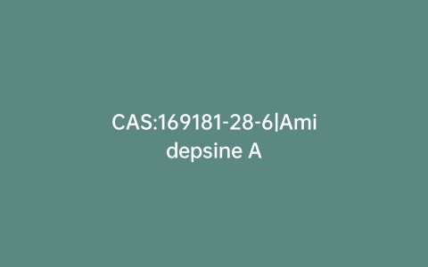 CAS:169181-28-6|Amidepsine A