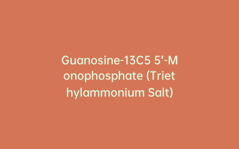 Guanosine-13C5 5’-Monophosphate (Triethylammonium Salt)