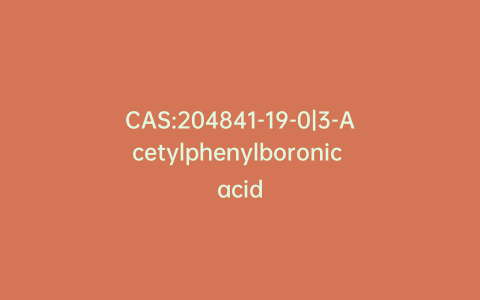 CAS:204841-19-0|3-Acetylphenylboronic acid