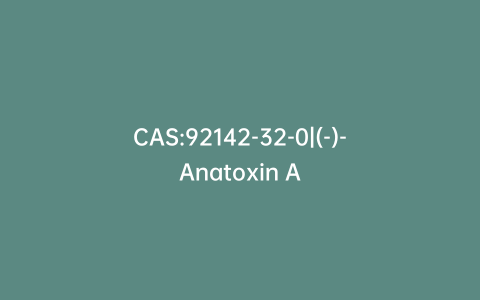 CAS:92142-32-0|(-)-Anatoxin A