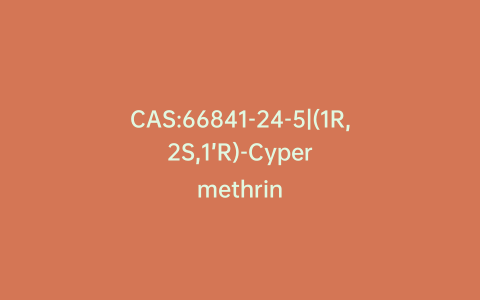 CAS:66841-24-5|(1R,2S,1’R)-Cypermethrin