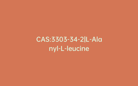 CAS:3303-34-2|L-Alanyl-L-leucine