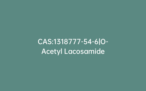 CAS:1318777-54-6|O-Acetyl Lacosamide