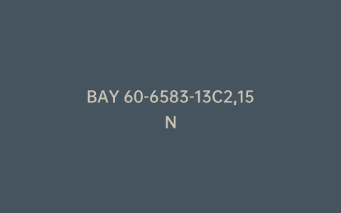 BAY 60-6583-13C2,15N