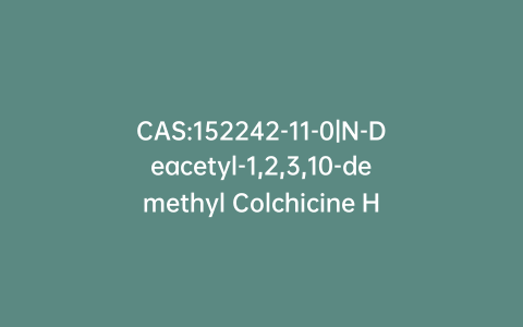 CAS:152242-11-0|N-Deacetyl-1,2,3,10-demethyl Colchicine Hydrobromide