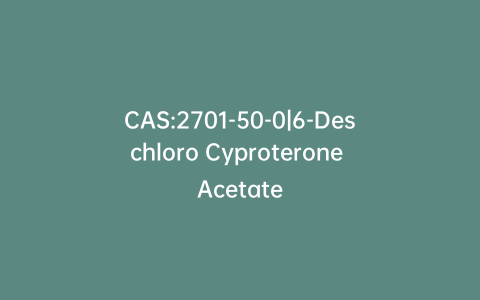 CAS:2701-50-0|6-Deschloro Cyproterone Acetate