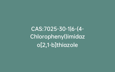 CAS:7025-30-1|6-(4-Chlorophenyl)imidazo[2,1-b]thiazole