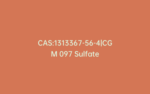 CAS:1313367-56-4|CGM 097 Sulfate