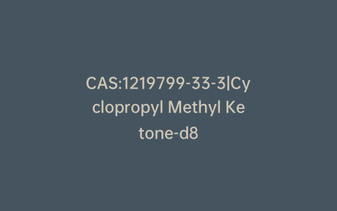 CAS:1219799-33-3|Cyclopropyl Methyl Ketone-d8