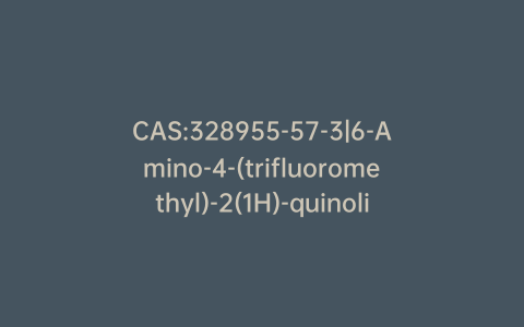 CAS:328955-57-3|6-Amino-4-(trifluoromethyl)-2(1H)-quinolinone