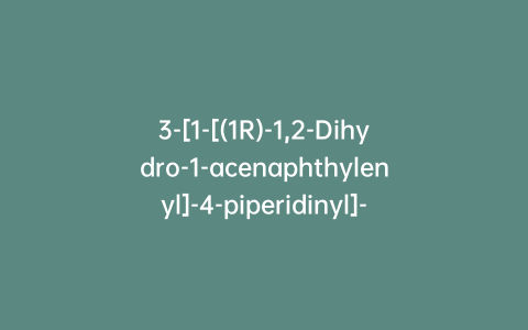 3-[1-[(1R)-1,2-Dihydro-1-acenaphthylenyl]-4-piperidinyl]-2,3-dihydro-2-oxo-1H-benzimidazole-1-acetic Acid Ethyl Ester