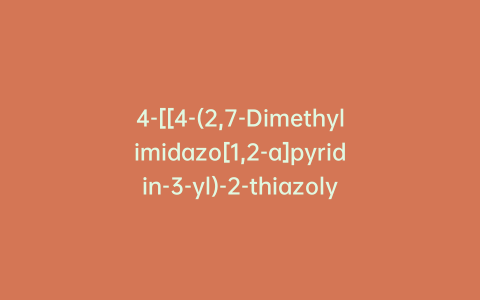 4-[[4-(2,7-Dimethylimidazo[1,2-a]pyridin-3-yl)-2-thiazolyl]amino]benzoic Acid