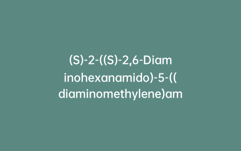(S)-2-((S)-2,6-Diaminohexanamido)-5-((diaminomethylene)amino)pentanoic Acid