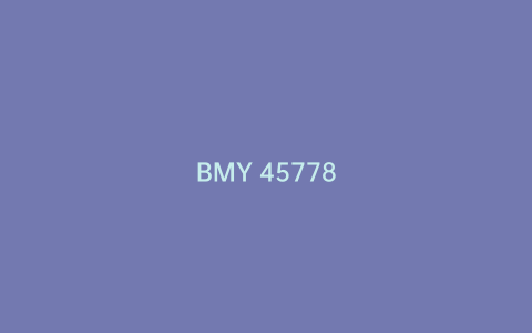 BMY 45778
