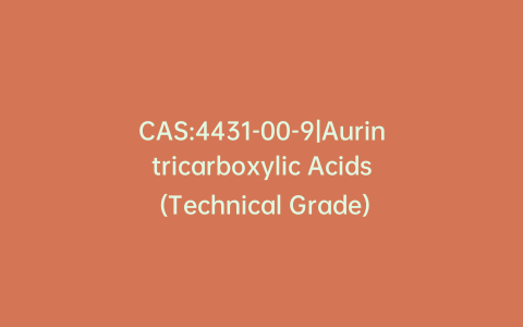 CAS:4431-00-9|Aurintricarboxylic Acids (Technical Grade)