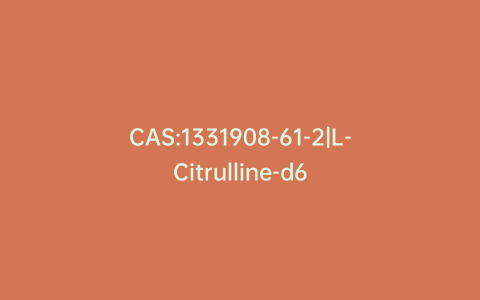 CAS:1331908-61-2|L-Citrulline-d6