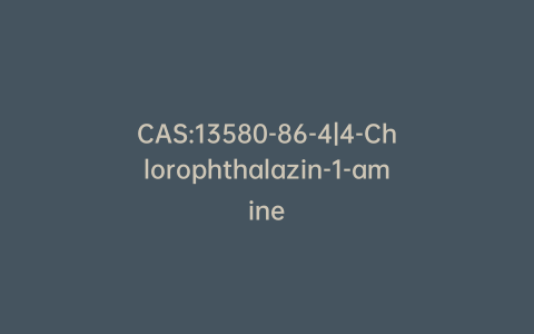 CAS:13580-86-4|4-Chlorophthalazin-1-amine
