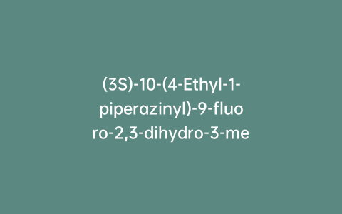 (3S)-10-(4-Ethyl-1-piperazinyl)-9-fluoro-2,3-dihydro-3-methyl-7-oxo-7H-pyrido[1,2,3-de]-1,4-benzoxazine-6-carboxylic Acid(Levofloxacin Impurity)
