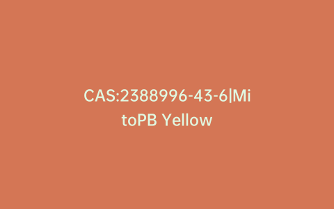 CAS:2388996-43-6|MitoPB Yellow