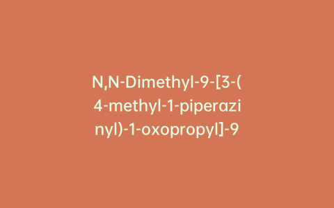 N,N-Dimethyl-9-[3-(4-methyl-1-piperazinyl)-1-oxopropyl]-9H-thioxanthene-2-sulfonamide