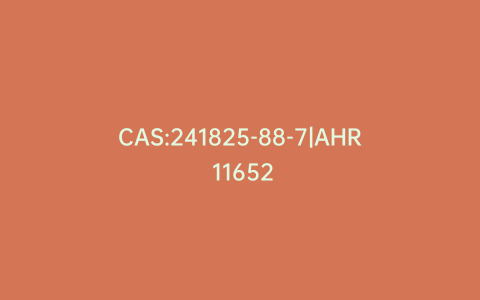 CAS:241825-88-7|AHR 11652