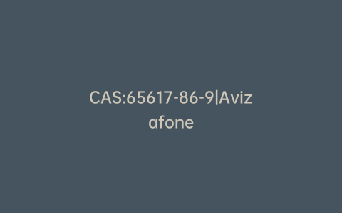 CAS:65617-86-9|Avizafone