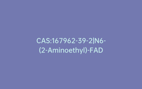CAS:167962-39-2|N6-(2-Aminoethyl)-FAD