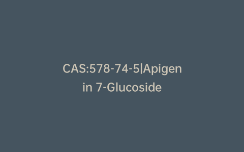 CAS:578-74-5|Apigenin 7-Glucoside