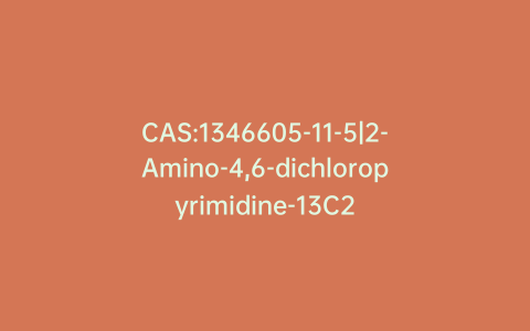 CAS:1346605-11-5|2-Amino-4,6-dichloropyrimidine-13C2