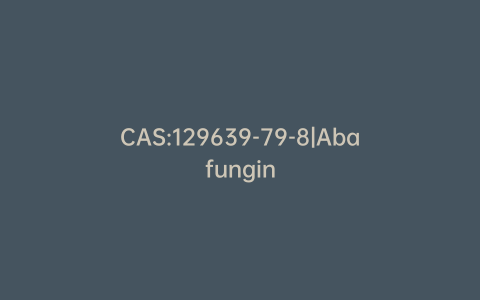 CAS:129639-79-8|Abafungin