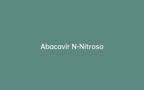 Abacavir N-Nitroso