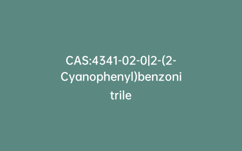 CAS:4341-02-0|2-(2-Cyanophenyl)benzonitrile