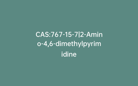 CAS:767-15-7|2-Amino-4,6-dimethylpyrimidine