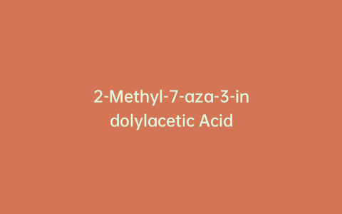 2-Methyl-7-aza-3-indolylacetic Acid