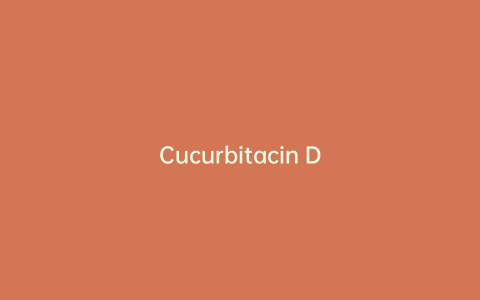 Cucurbitacin D