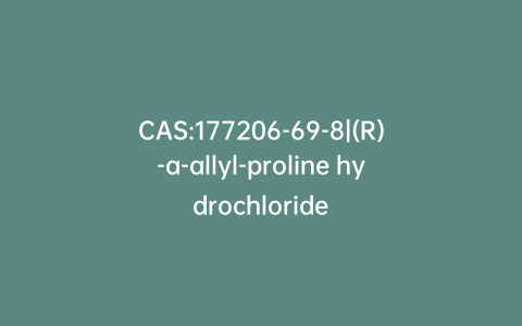 CAS:177206-69-8|(R)-a-allyl-proline hydrochloride