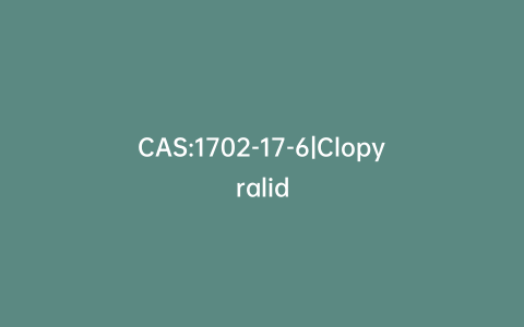CAS:1702-17-6|Clopyralid