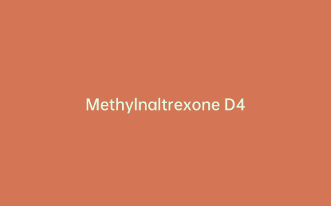 Methylnaltrexone D4