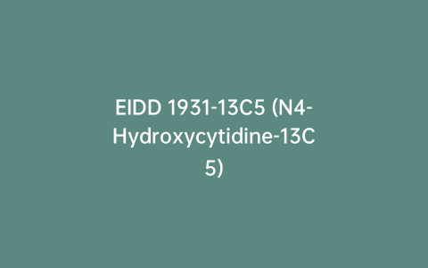 EIDD 1931-13C5 (N4-Hydroxycytidine-13C5)