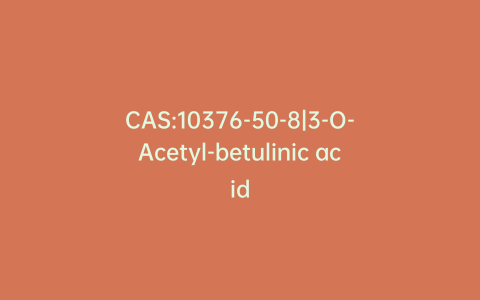 CAS:10376-50-8|3-O-Acetyl-betulinic acid