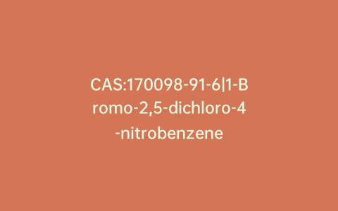 CAS:170098-91-6|1-Bromo-2,5-dichloro-4-nitrobenzene