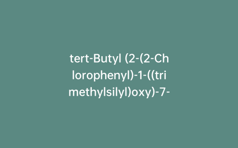tert-Butyl (2-(2-Chlorophenyl)-1-((trimethylsilyl)oxy)-7-oxabicyclo[4.1.0]heptan-2-yl)carbamate