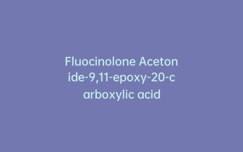 Fluocinolone Acetonide-9,11-epoxy-20-carboxylic acid