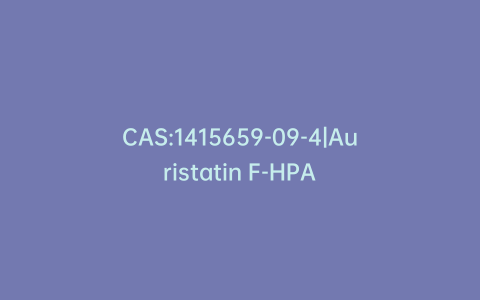 CAS:1415659-09-4|Auristatin F-HPA