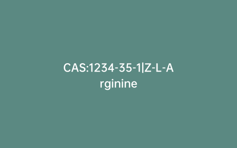 CAS:1234-35-1|Z-L-Arginine