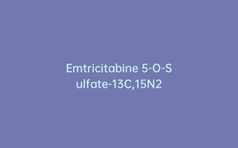 Emtricitabine 5-O-Sulfate-13C,15N2